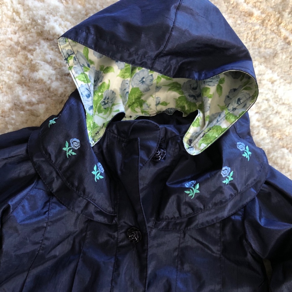 Vintage 90s FW Fischer Blue Coat Jacket
